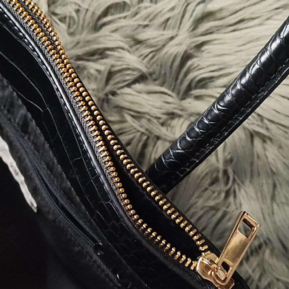 H&M black croc bag - Picture 9 of 11